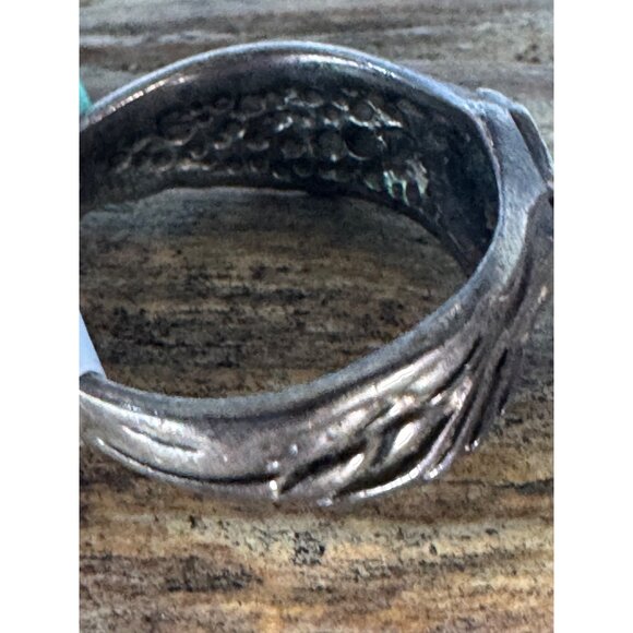 Sterling Silver Harley Davidson Biker Band Ring 4.62g Size 9 - Picture 6 of 6